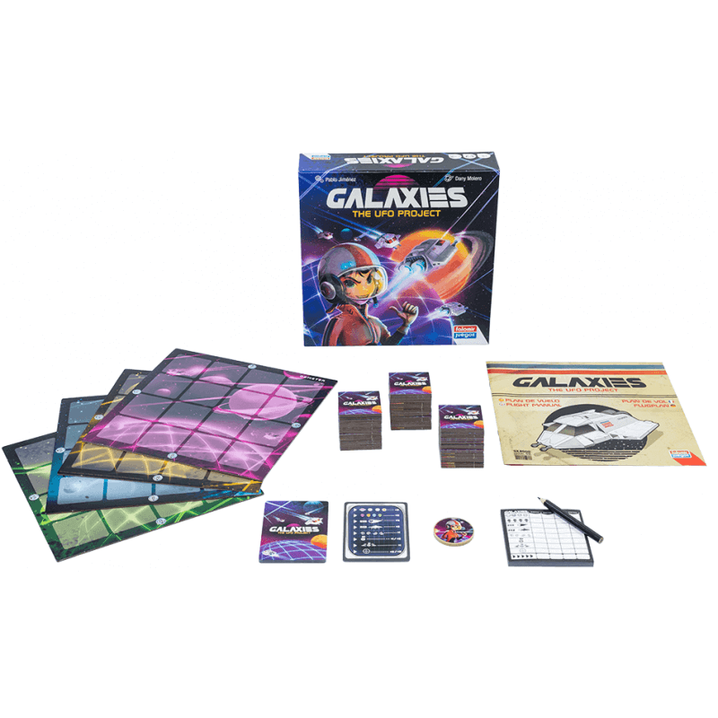 "Falomir Galaxies - The Ufo Project" Board Game