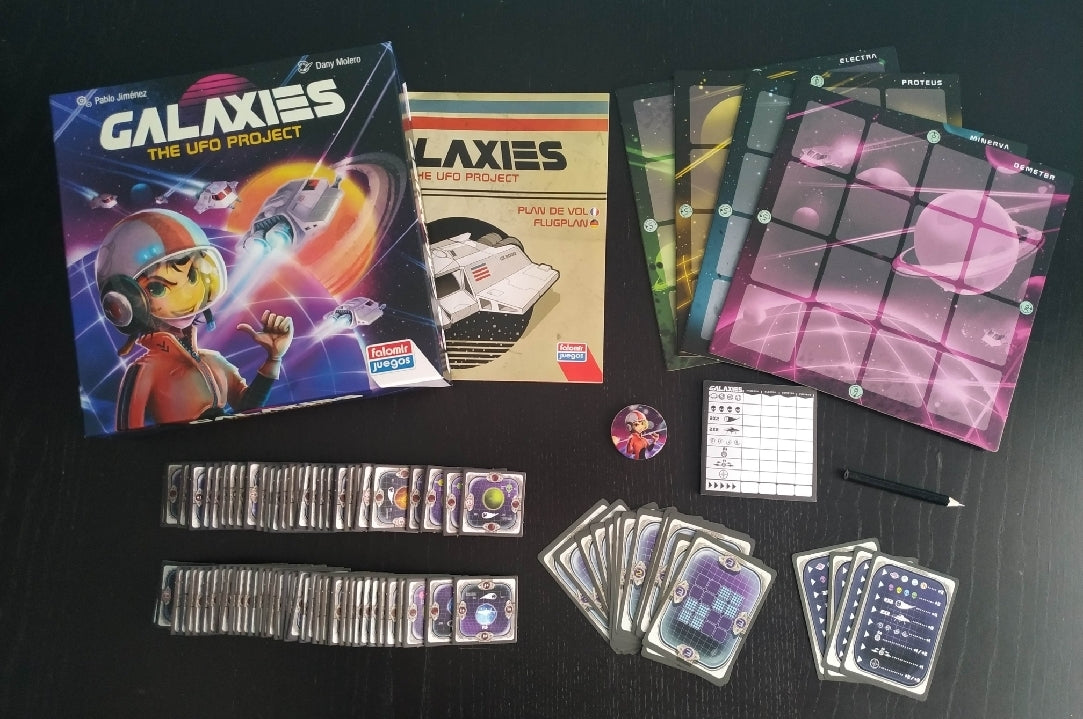 "Falomir Galaxies - The Ufo Project" Board Game