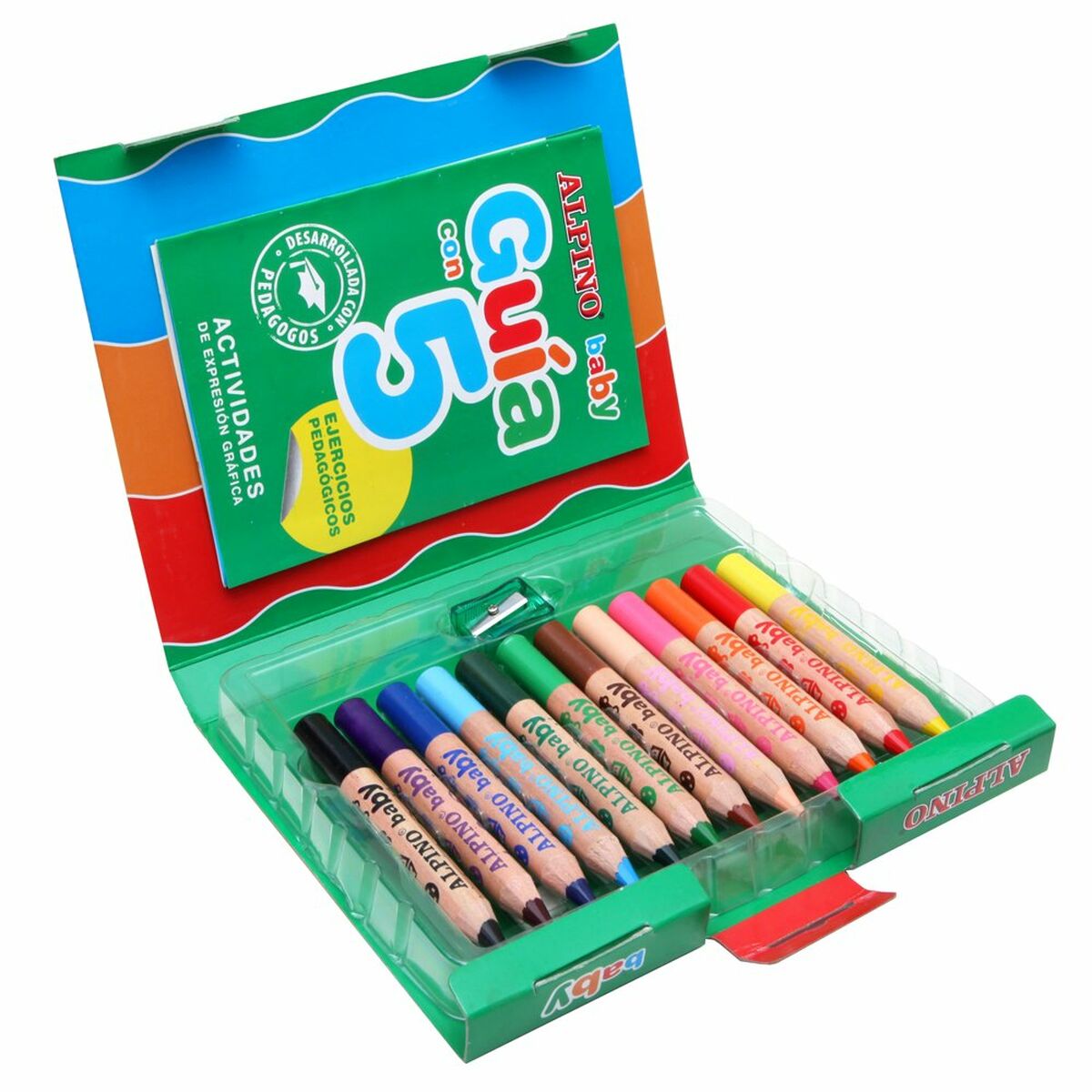 Alpino Baby Multicolour Colouring Pencils - RainbowTDM