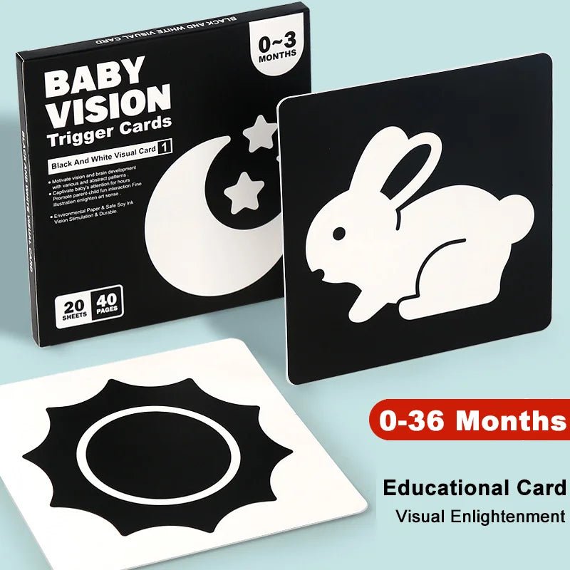 Visual Development Cards For Kids | Visual Stimulation | RainbowTDM™