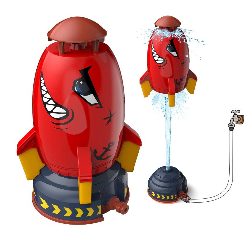 Water Launcher Rocket | Cosmic Aqua Rocket | RainbowTDM™