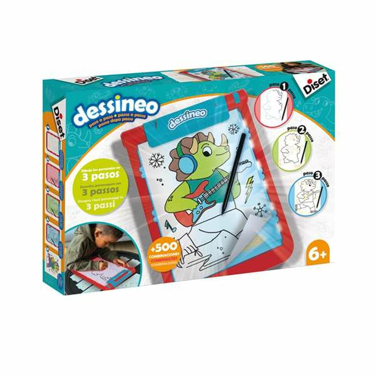 Dessineo Learn To Draw Set - RainbowTDM