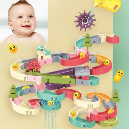 Bath Toys For 1 Year Olds | Duck Dash Bath Track | RainbowTDM™