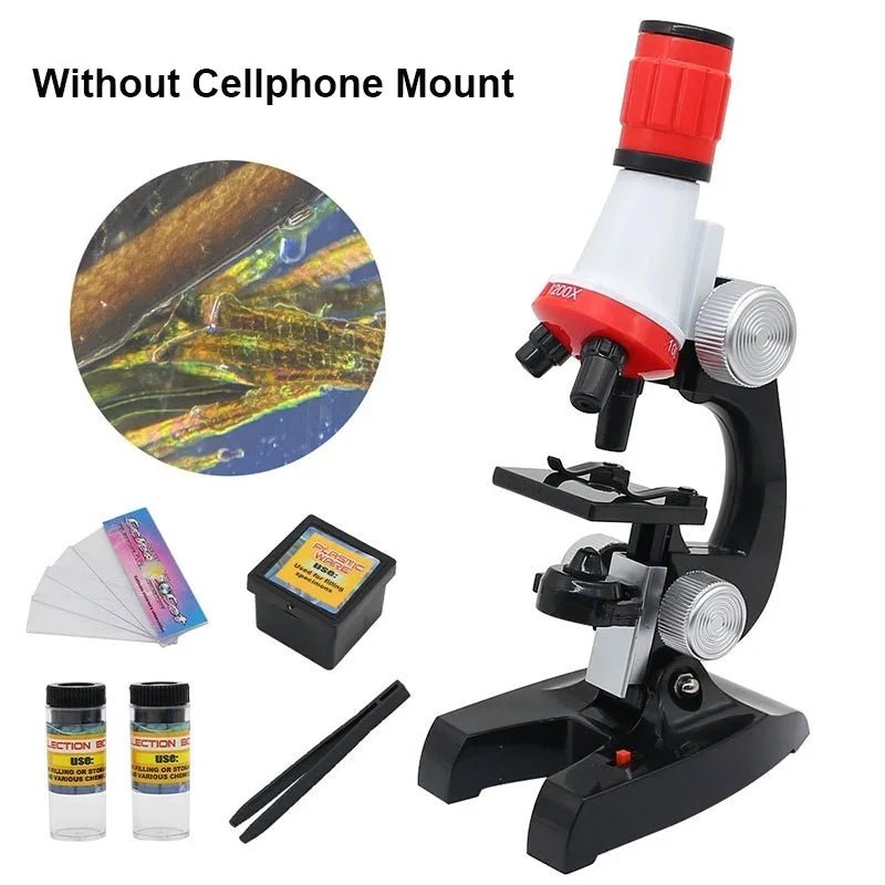 Mini Scientist Microscope Kit - with top standard magnification! - RainbowTDM