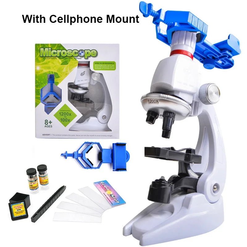 Mini Scientist Microscope Kit - with top standard magnification! - RainbowTDM