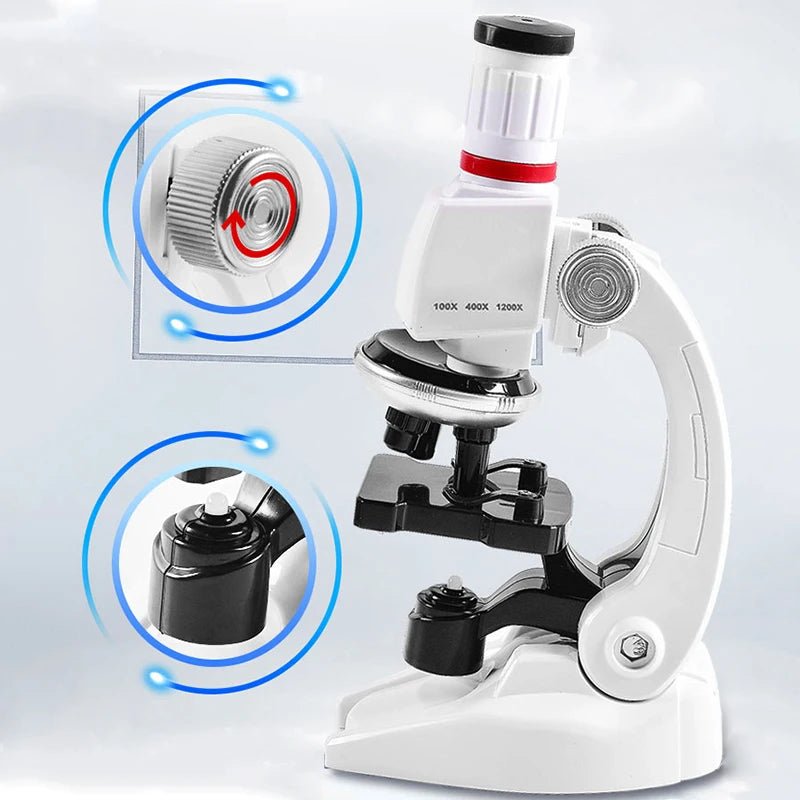 Mini Scientist Microscope Kit - with top standard magnification! - RainbowTDM