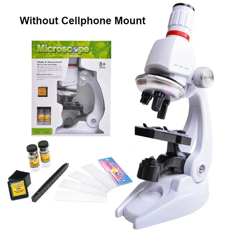 Mini Scientist Microscope Kit - with top standard magnification! - RainbowTDM