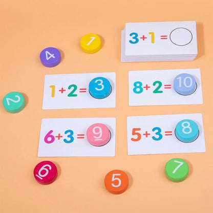 Montessori Maths: Card Matching Game - RainbowTDM