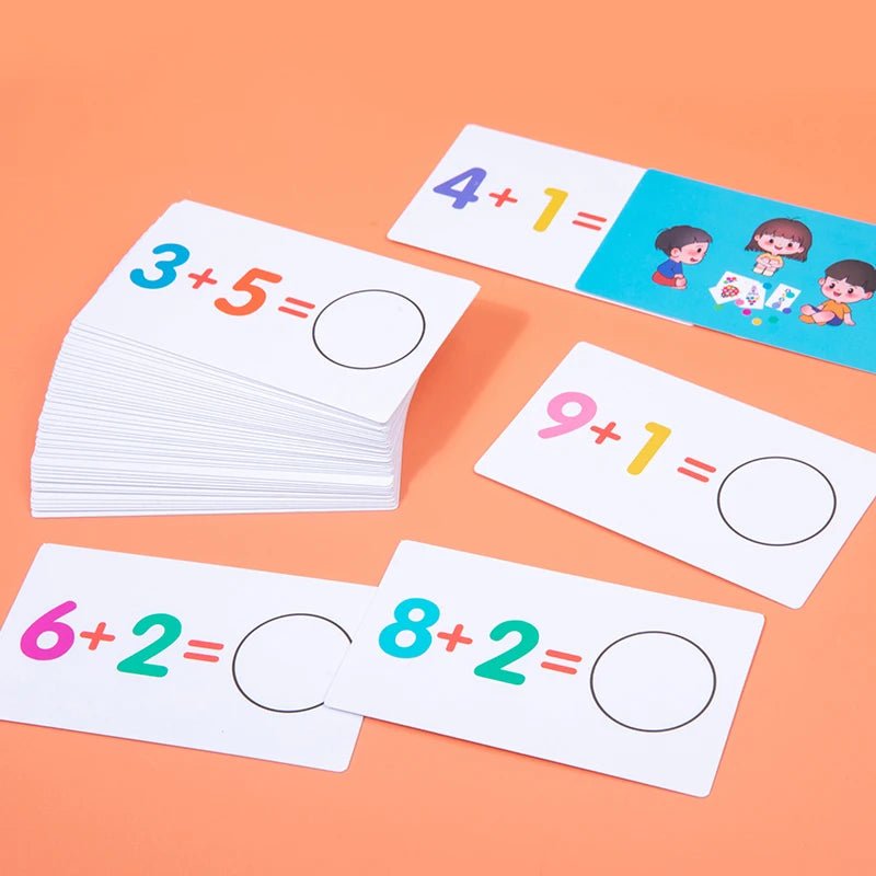 Montessori Maths: Card Matching Game - RainbowTDM