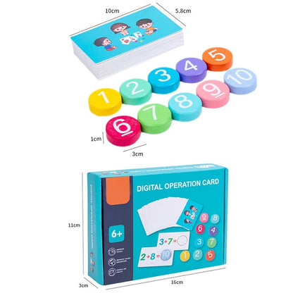 Montessori Maths: Card Matching Game - RainbowTDM