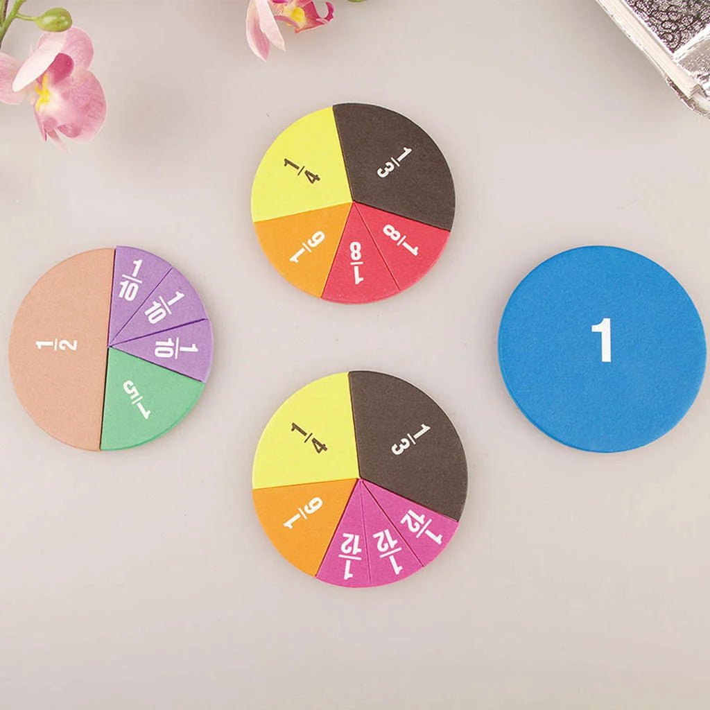 Montessori Maths: Fractions Teaching Tool - RainbowTDM