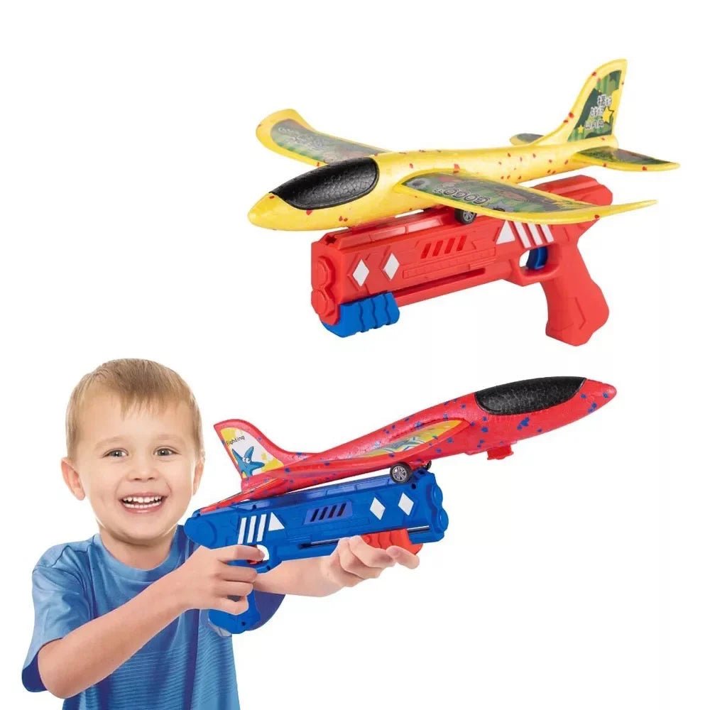 Airplane Launcher Toy | Sky Launch Plane | RainbowTDM™