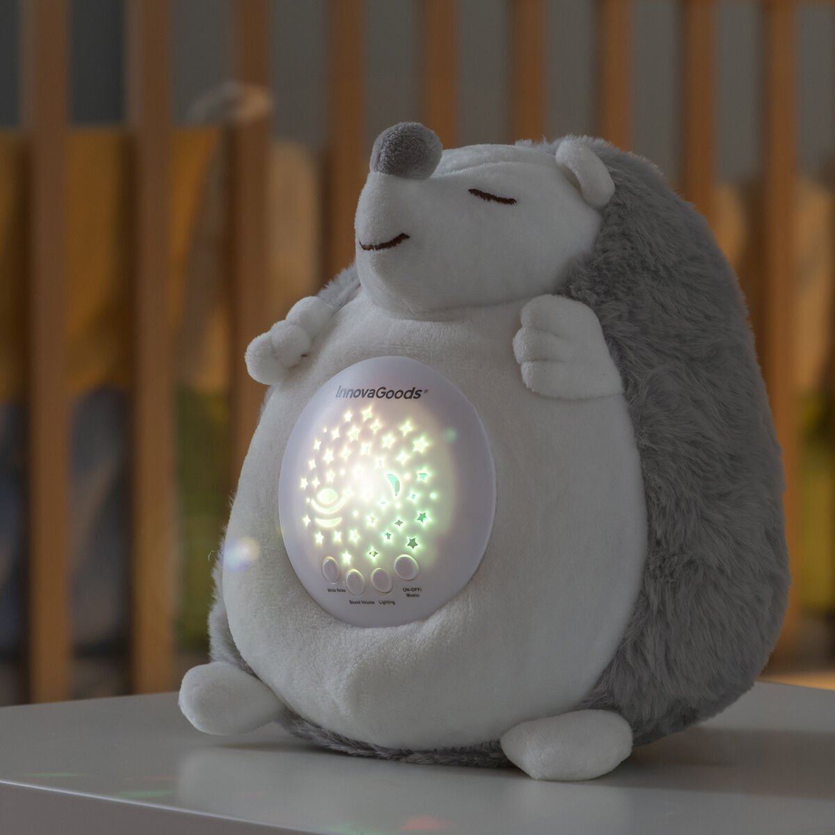 Soft Hedgehog Night Friend - RainbowTDM