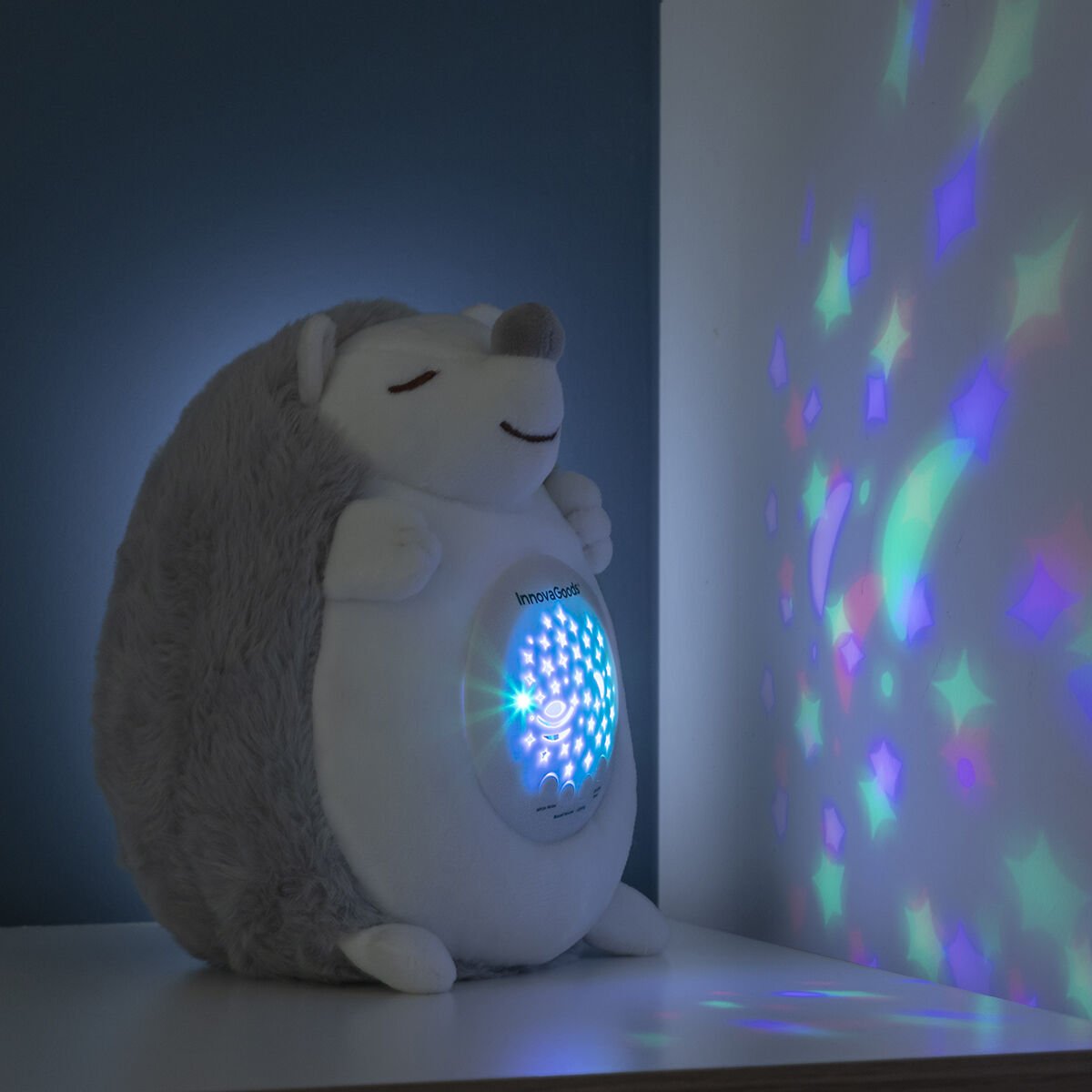 Soft Hedgehog Night Friend - RainbowTDM