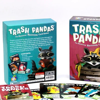 Trash Pandas - Family Strategy Board Game - RainbowTDM